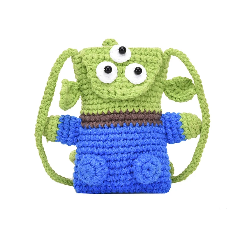 Häkel Charakter Mini Rucksack