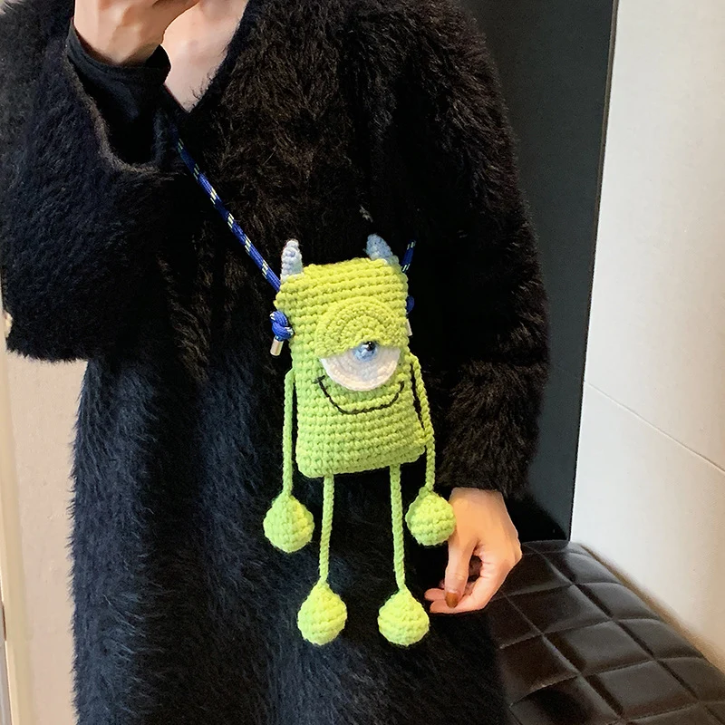 Häkel Charakter Mini Rucksack