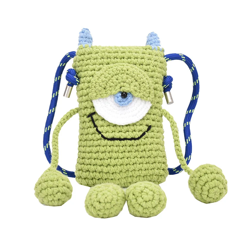 Häkel Charakter Mini Rucksack