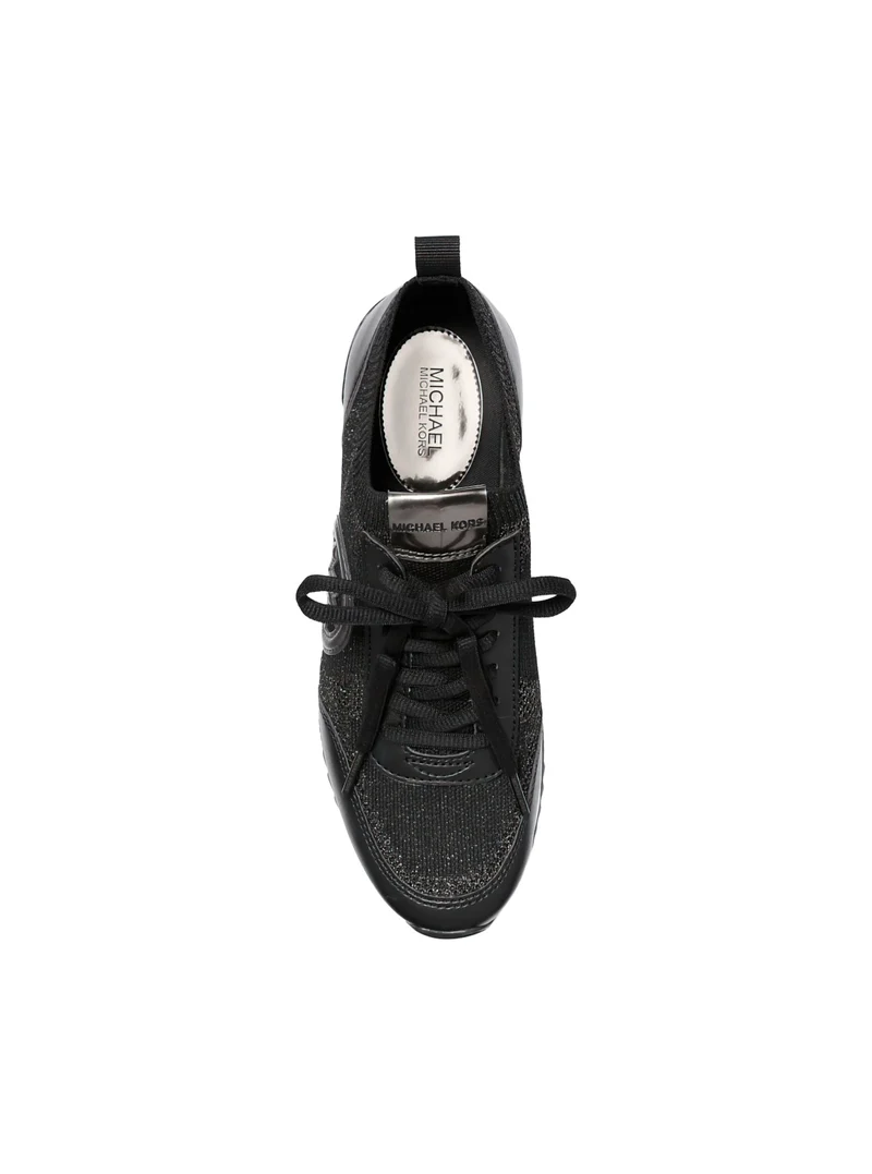 Michael Kors Sneaker Damen JENKINS KNIT TRAINER Schwarz 49H3JNFS3D