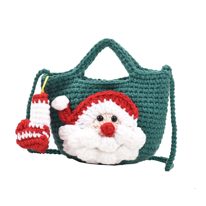 Verspielt Kürbis-Themen Häkel-Handtasche