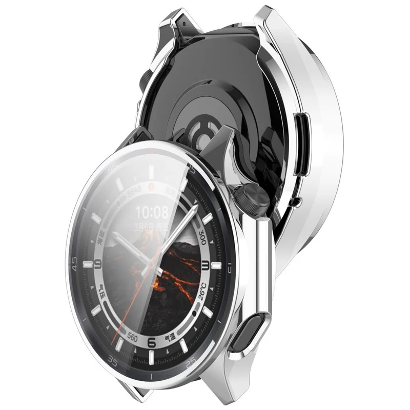 Süß Oppo Watch X2 / OnePlus Watch 3 Universell Hülle mit Displayschutz in Silikon