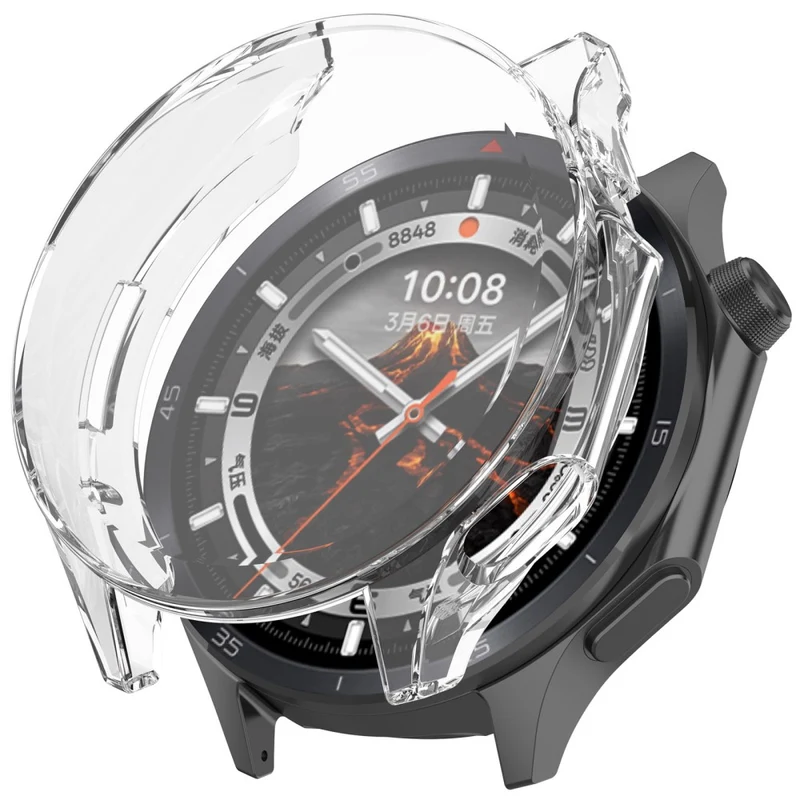 Süß Oppo Watch X2 / OnePlus Watch 3 Universell Hülle mit Displayschutz in Silikon
