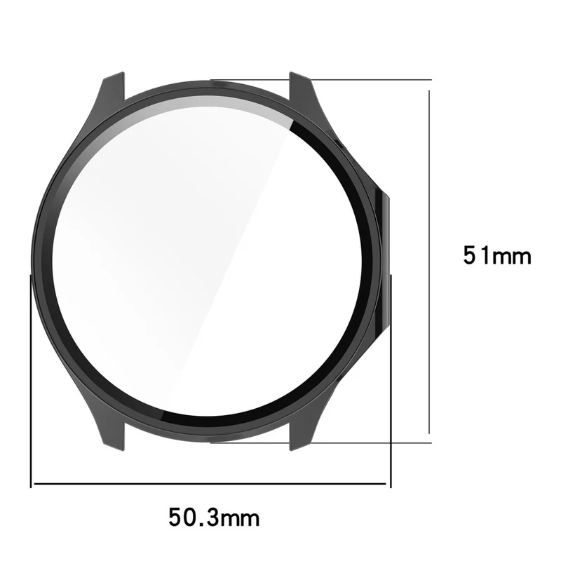 Oppo Watch X2 / OnePlus Watch 3 Glas und Silikon Universell Displayschutz