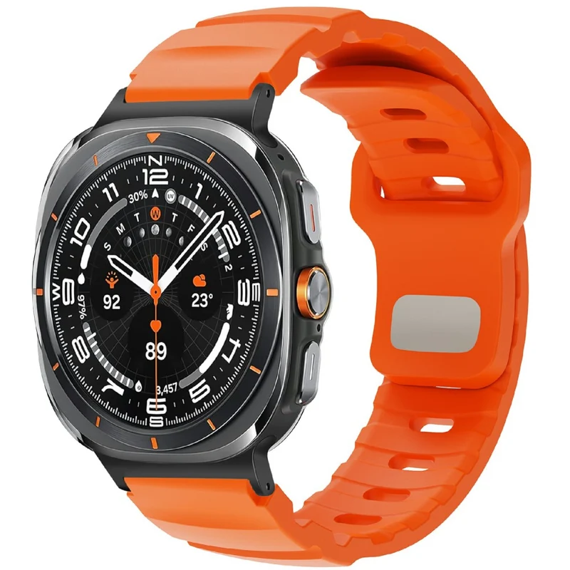Weich Samsung Galaxy Watch Ultra 47mm Silikon Armband