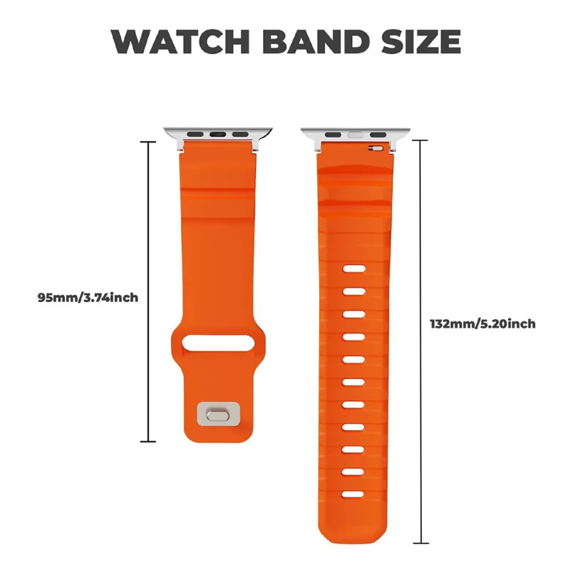 Unglaublich Angenehm Apple Smartwatch Silikon Universell Armband