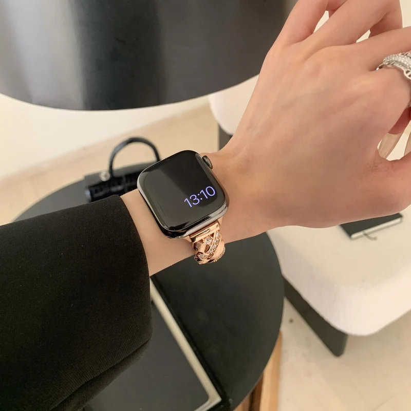 Unglaublich Stylisch Apple Smartwatch Metall Universell Armband