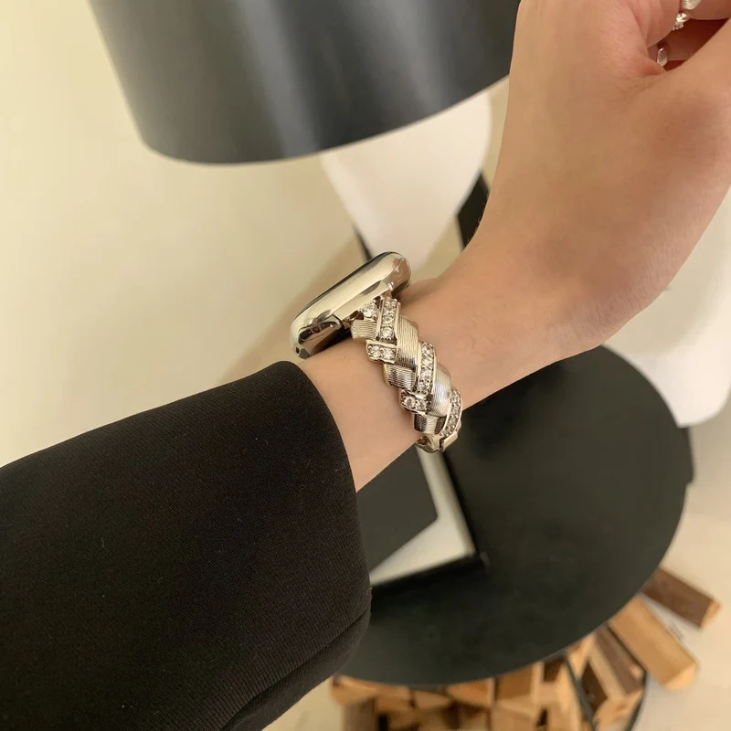 Unglaublich Stylisch Apple Smartwatch Metall Universell Armband