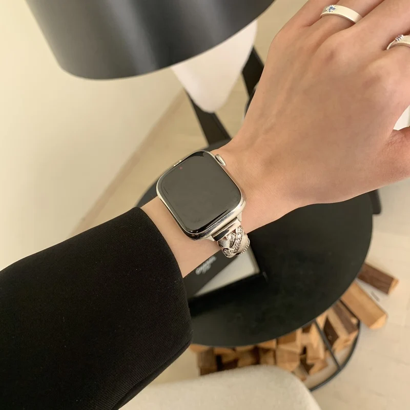 Unglaublich Stylisch Apple Smartwatch Metall Universell Armband