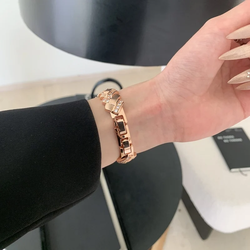 Bemerkenswert Elegant Apple Smartwatch Metall Universell Armband