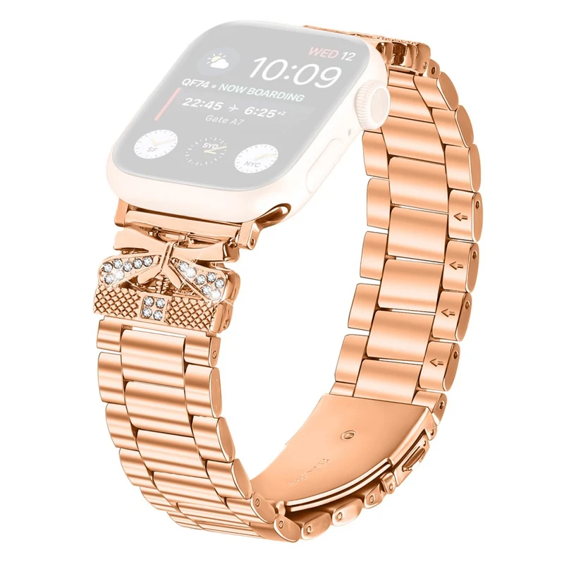 Auffallend Angenehm Apple Smartwatch Strass Universell Armband