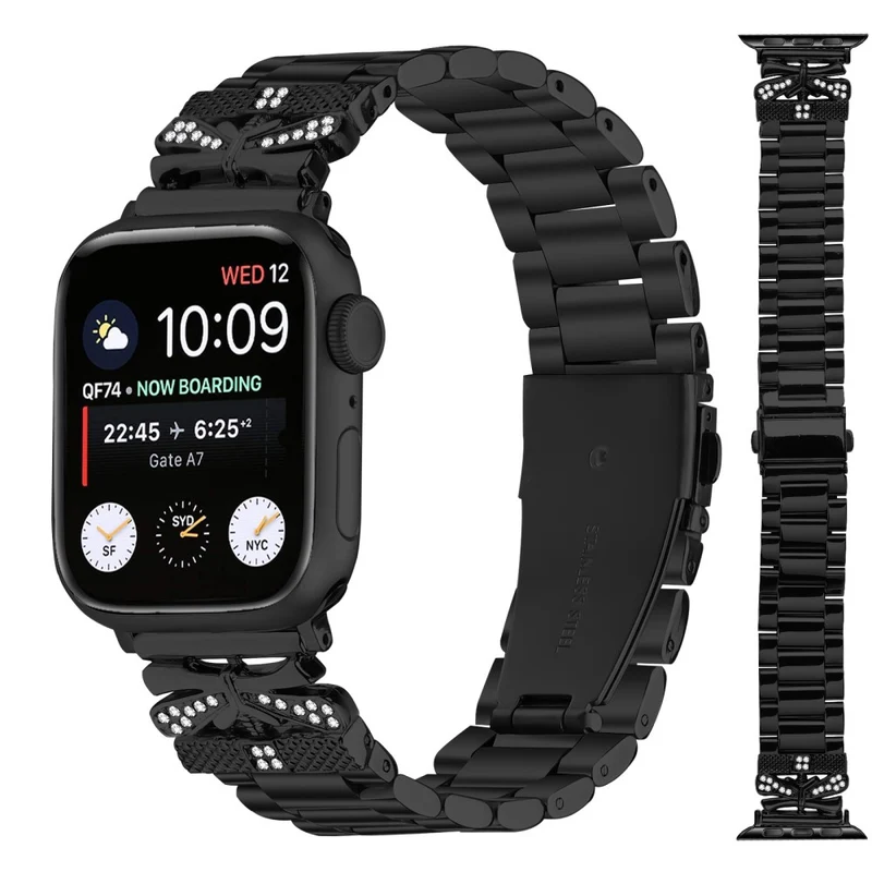Super Stylisch Apple Smartwatch Strass Universell Armband
