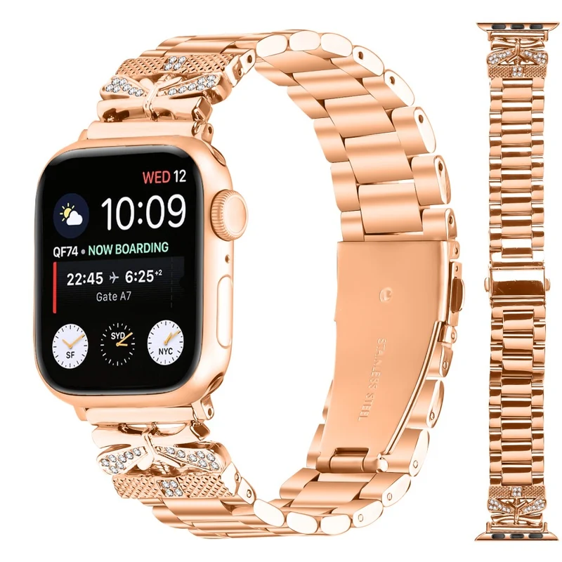 Super Stylisch Apple Smartwatch Strass Universell Armband