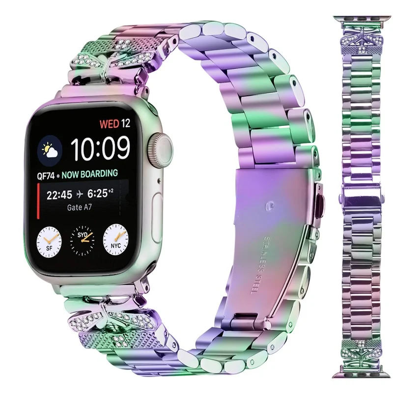Super Stylisch Apple Smartwatch Strass Universell Armband