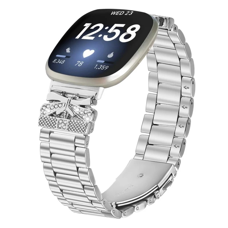Sehr Gepflegt Fitbit Versa 3 / Fitbit Sense Strass Armband