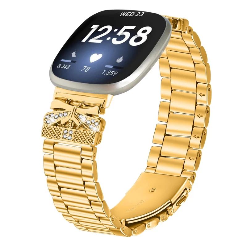 Bemerkenswert Prächtig Fitbit Versa 3 / Fitbit Sense Strass Armband
