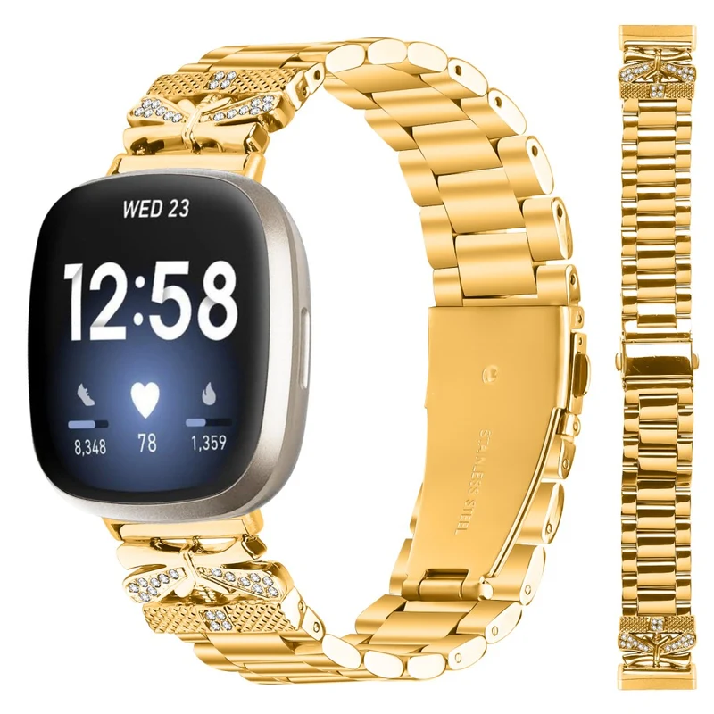 Bemerkenswert Prächtig Fitbit Versa 3 / Fitbit Sense Strass Armband