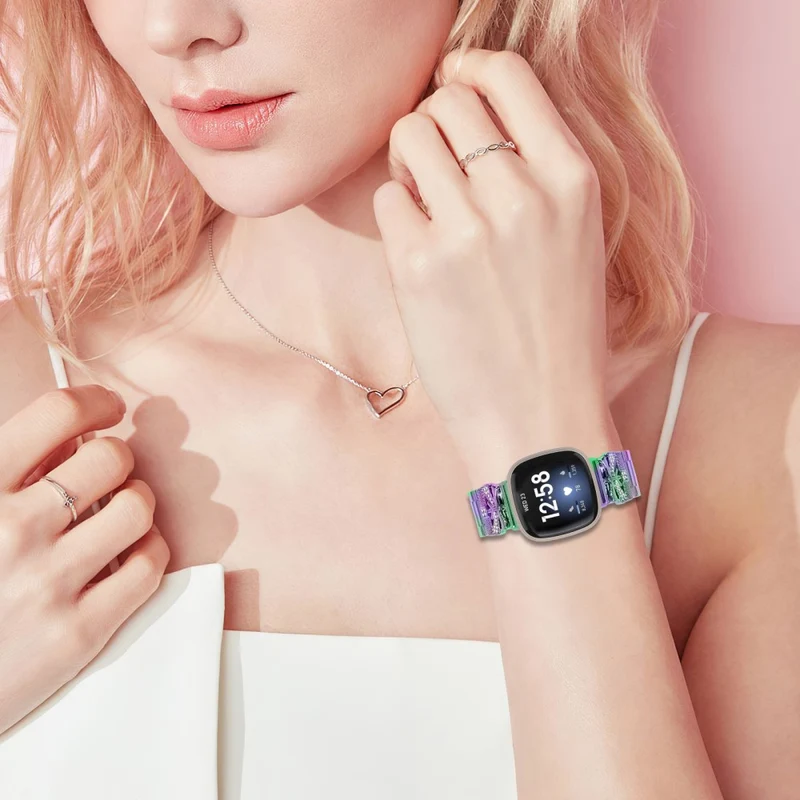 Bemerkenswert Prächtig Fitbit Versa 3 / Fitbit Sense Strass Armband