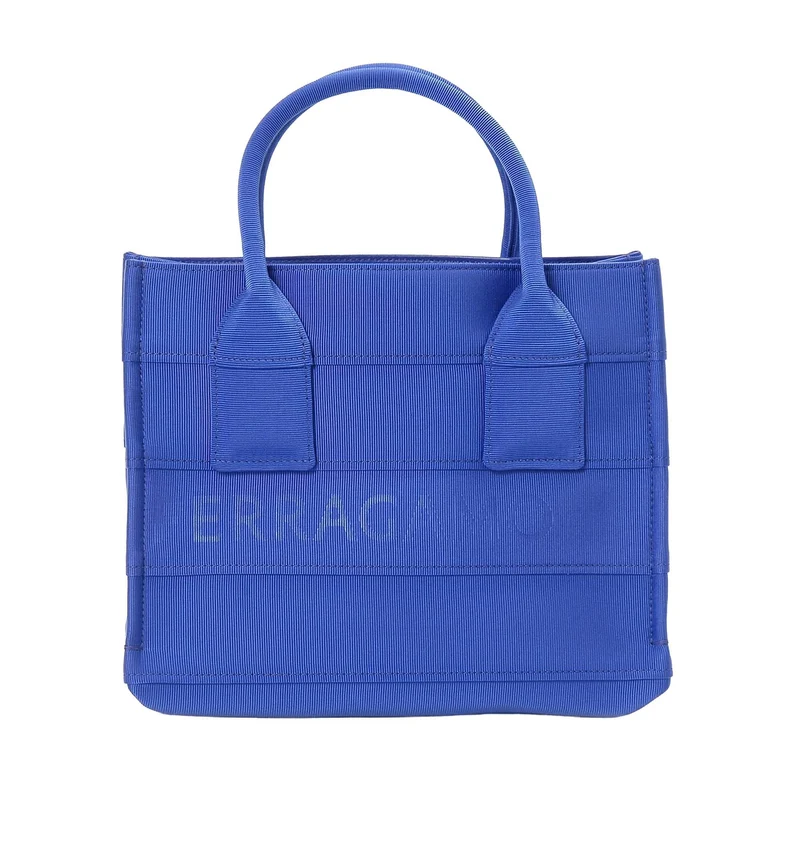 Salvatore Ferragamo Handtasche Damen Beachwear Gros Tote Lapis Blau 214988 765807