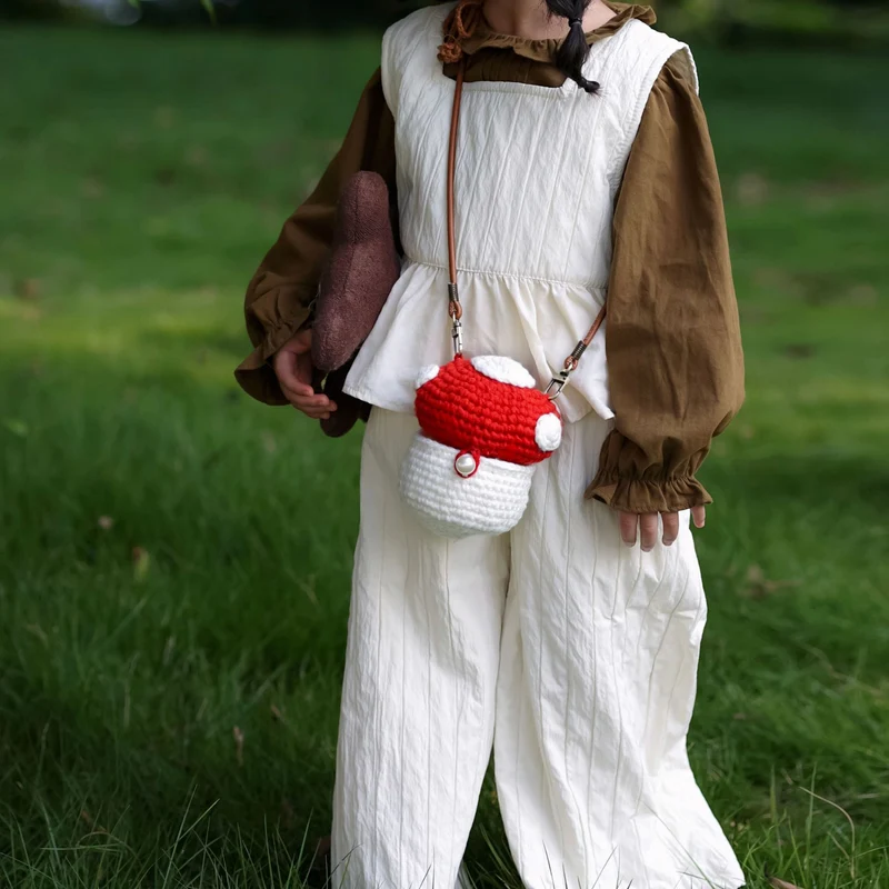 Süßer Häkel-Mini-Rucksack