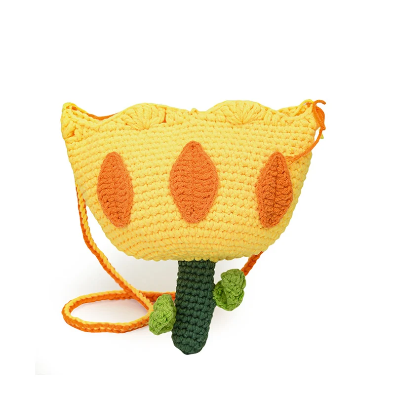 Liebliche blumenmotivierte Umhängetasche