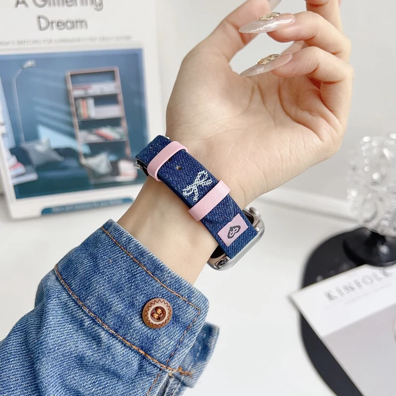Stilvoll Apple Smartwatch Kunstleder Universell Armband