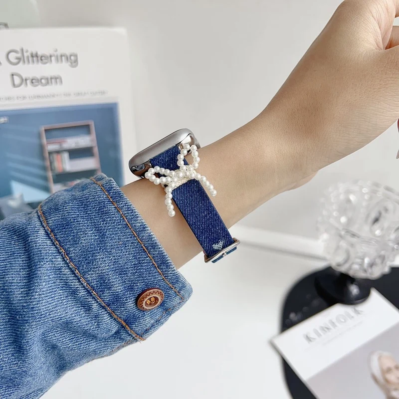Stilvoll Apple Smartwatch Kunstleder Universell Armband