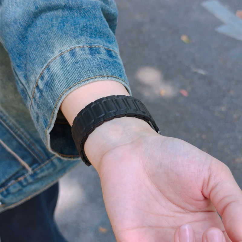 Mega Angenehm 20mm Kunstleder Armband