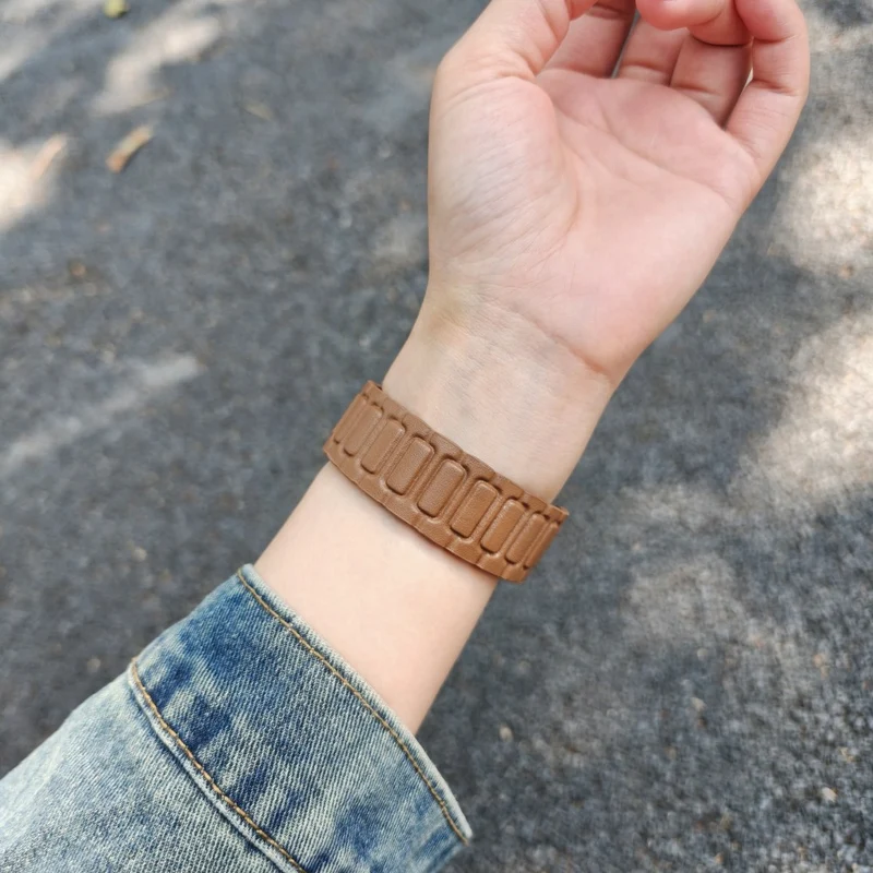 Mega Angenehm 20mm Kunstleder Armband