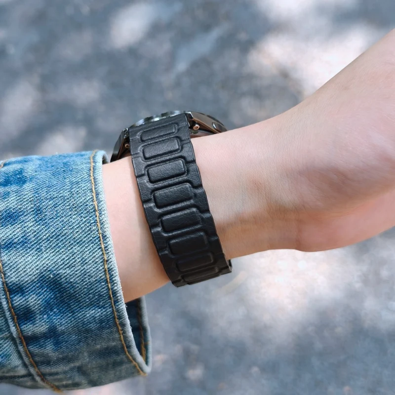 Unglaublich Widerstandsfähig Huawei Watch GT 5 Pro 46mm Kunstleder Armband