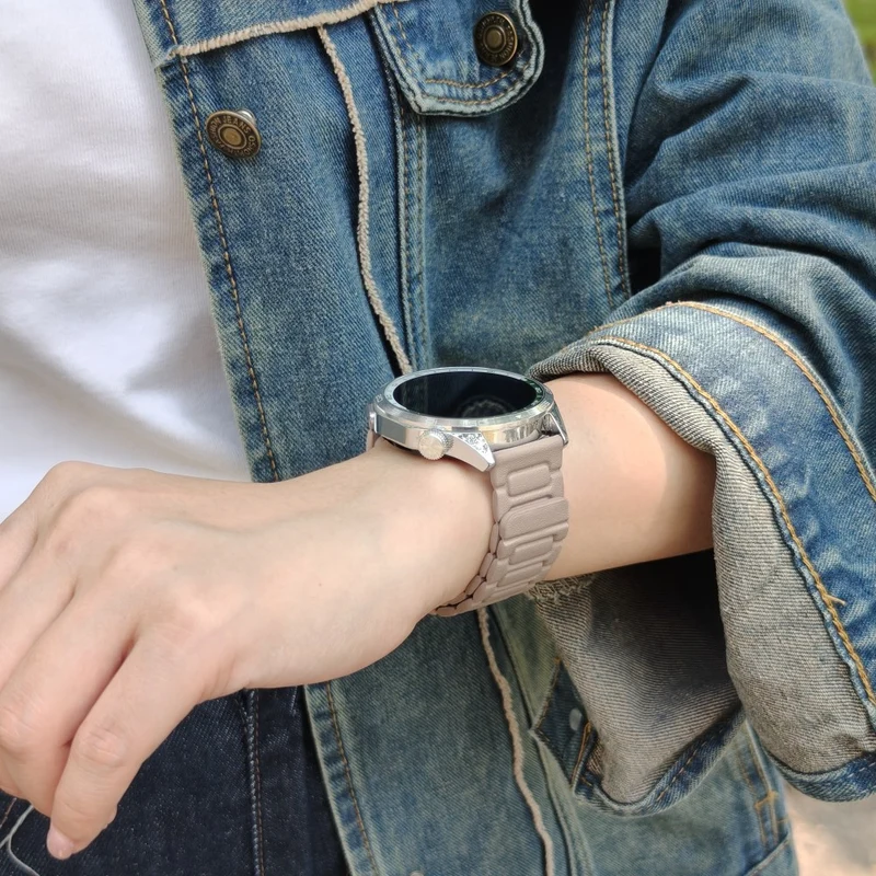 Unglaublich Widerstandsfähig Huawei Watch GT 5 Pro 46mm Kunstleder Armband