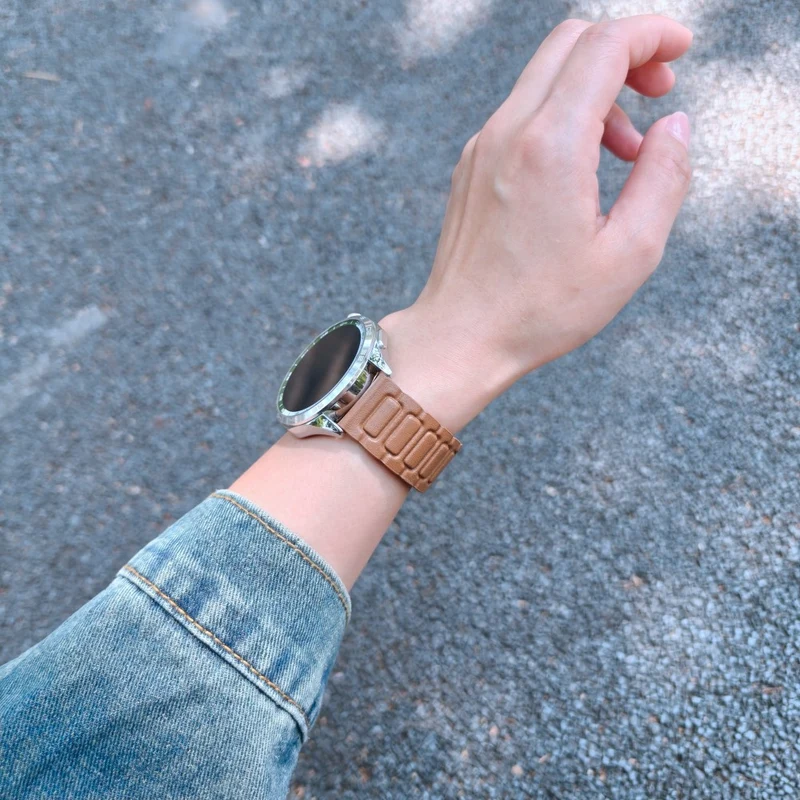 Unglaublich Widerstandsfähig Huawei Watch GT 5 Pro 46mm Kunstleder Armband