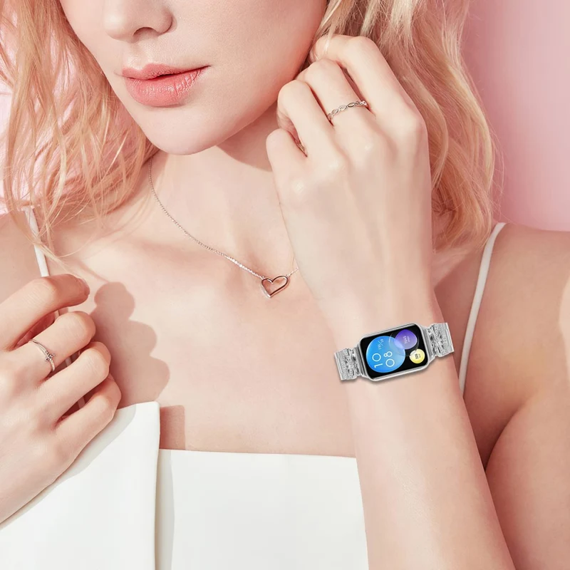 Unglaublich Bequem Xiaomi Smart Band 8 Pro Strass Armband