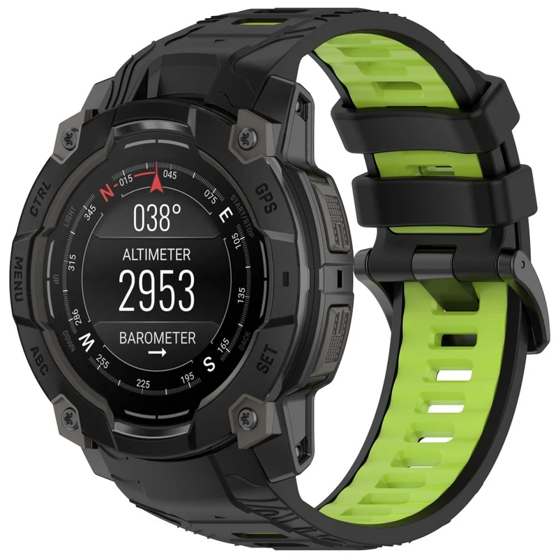 Stilvoll Garmin Instinct 3 AMOLED 50mm Silikon Armband