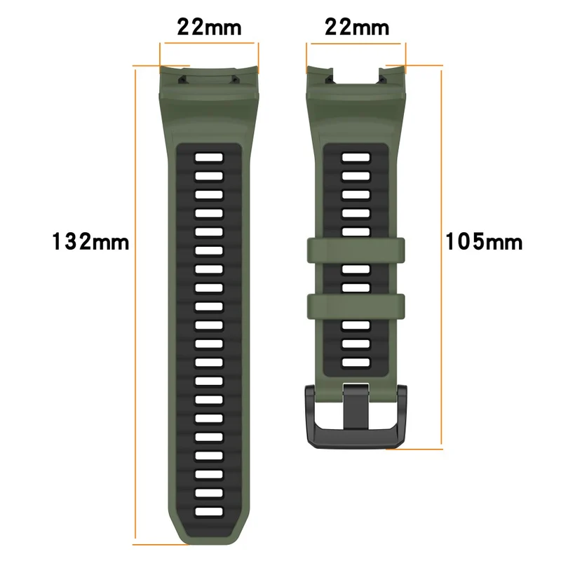 Super Cool Garmin Instinct 3 Solar 45mm / Garmin Instinct 3 AMOLED 45mm Silikon Universell Armband