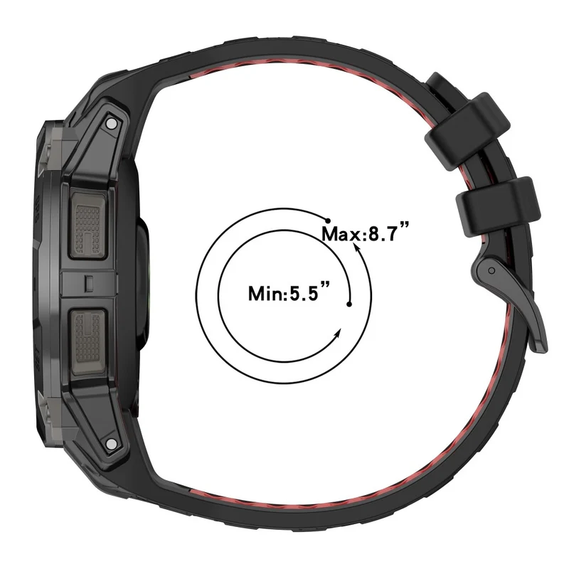 Super Cool Garmin Instinct 3 Solar 45mm / Garmin Instinct 3 AMOLED 45mm Silikon Universell Armband