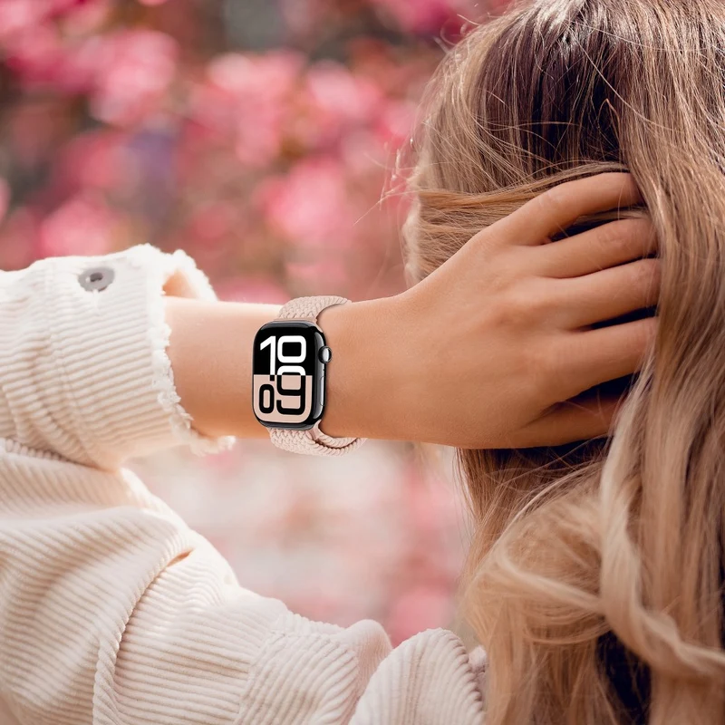 Bemerkenswert Langlebig Apple Smartwatch Nylon Universell Armband