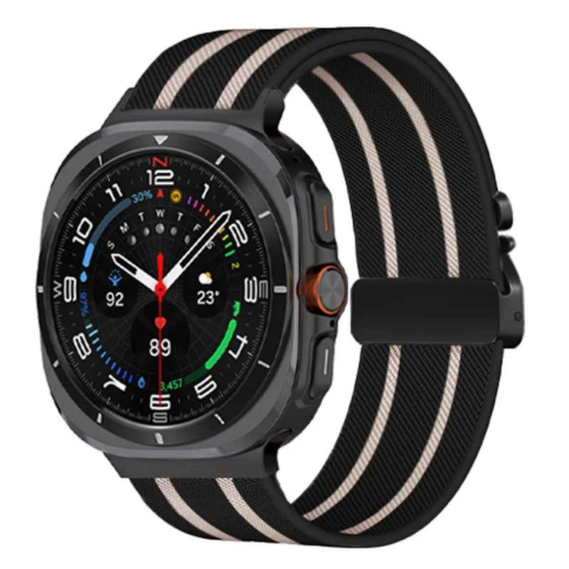 Dauerhaft Samsung Galaxy Watch Ultra 47mm Nylon Armband