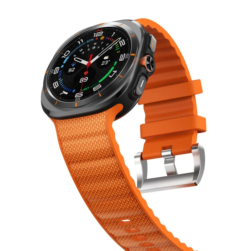Bequem Samsung Galaxy Watch Ultra 47mm Silikon Armband