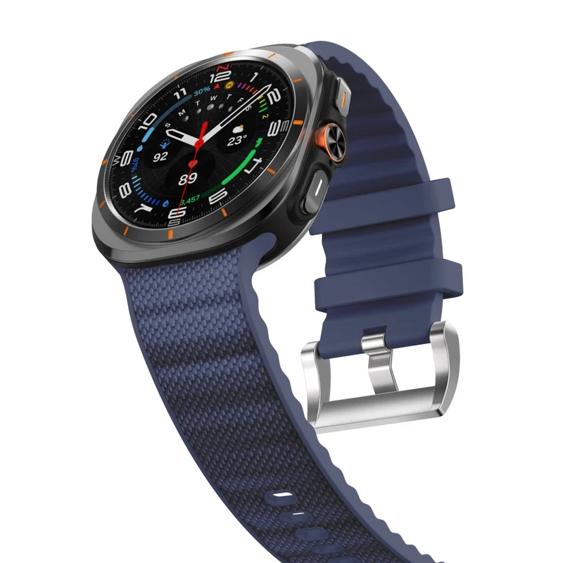 Bequem Samsung Galaxy Watch Ultra 47mm Silikon Armband