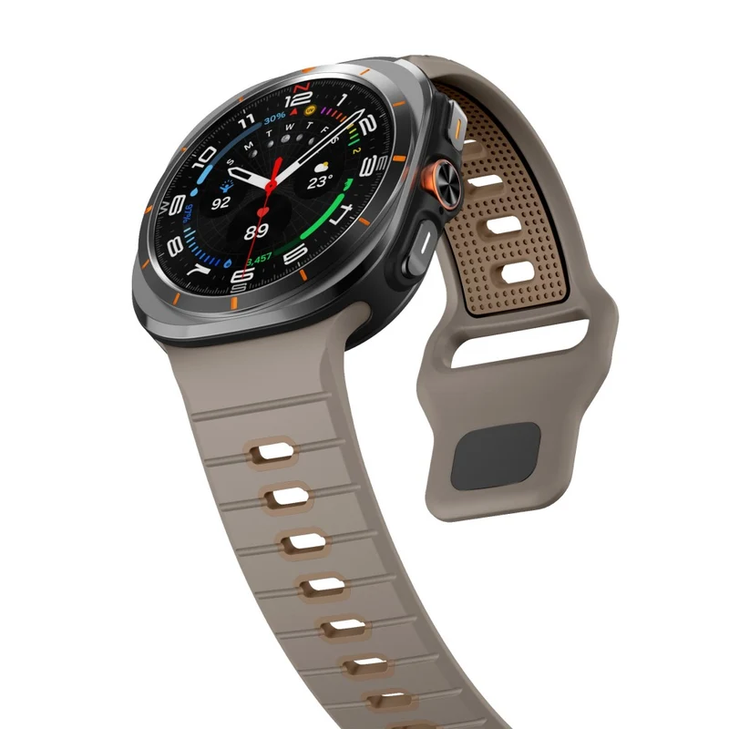 Unglaublich Elegant Samsung Galaxy Watch Ultra 47mm Silikon Armband