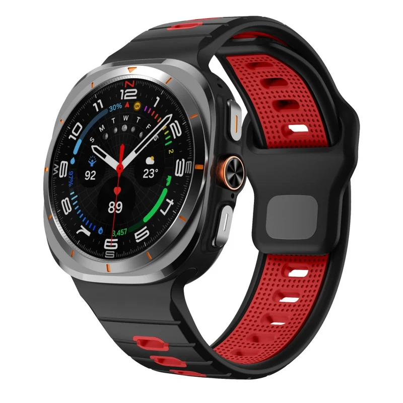 Unglaublich Elegant Samsung Galaxy Watch Ultra 47mm Silikon Armband