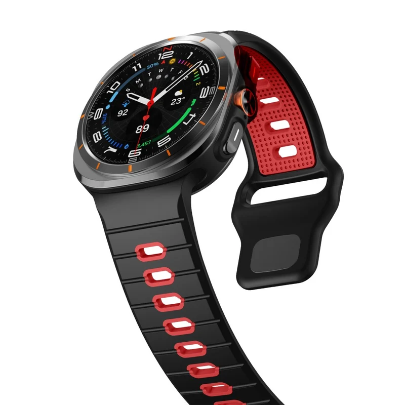 Unglaublich Elegant Samsung Galaxy Watch Ultra 47mm Silikon Armband