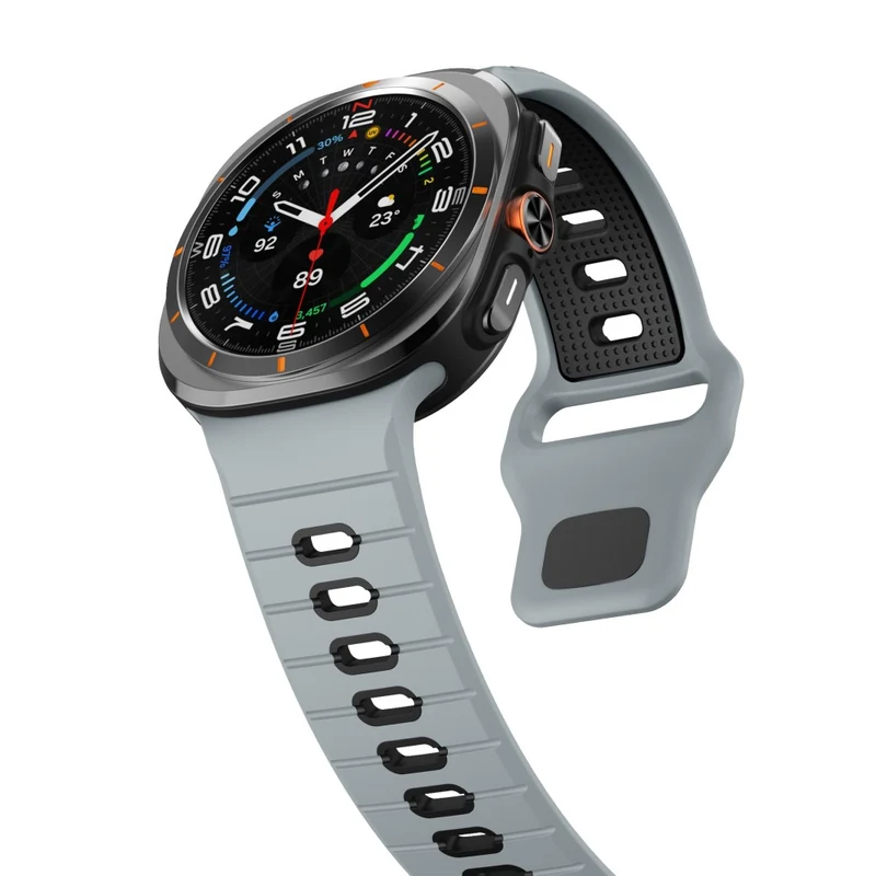Unglaublich Elegant Samsung Galaxy Watch Ultra 47mm Silikon Armband