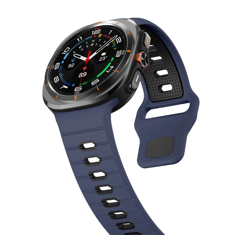 Unglaublich Elegant Samsung Galaxy Watch Ultra 47mm Silikon Armband
