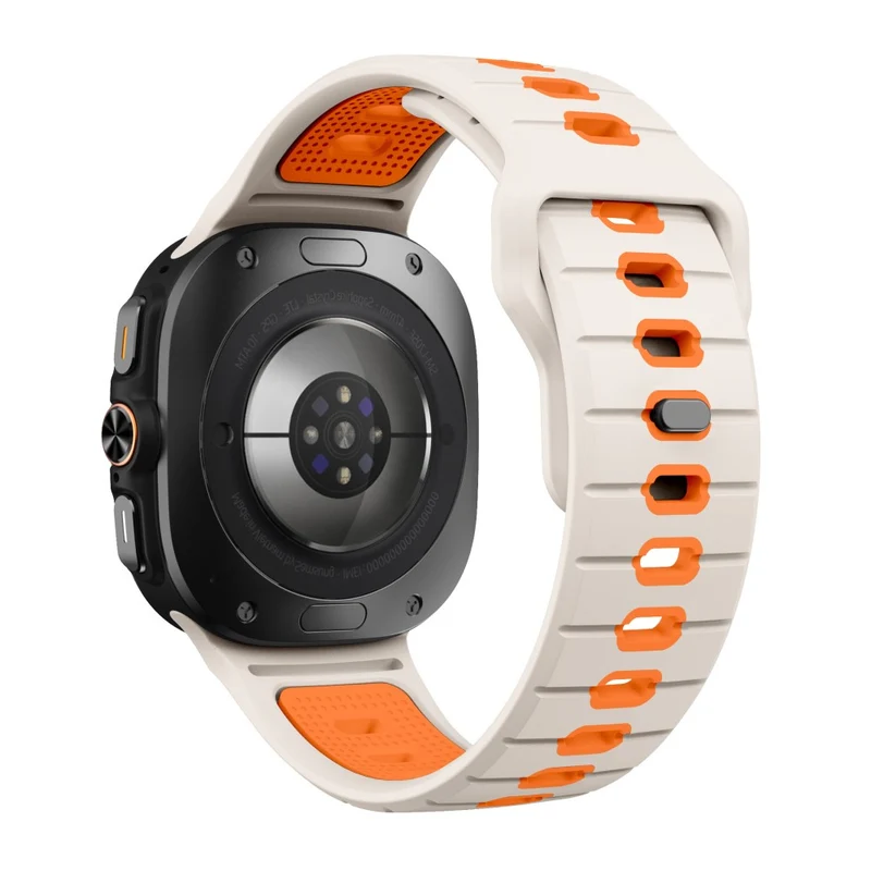 Unglaublich Elegant Samsung Galaxy Watch Ultra 47mm Silikon Armband