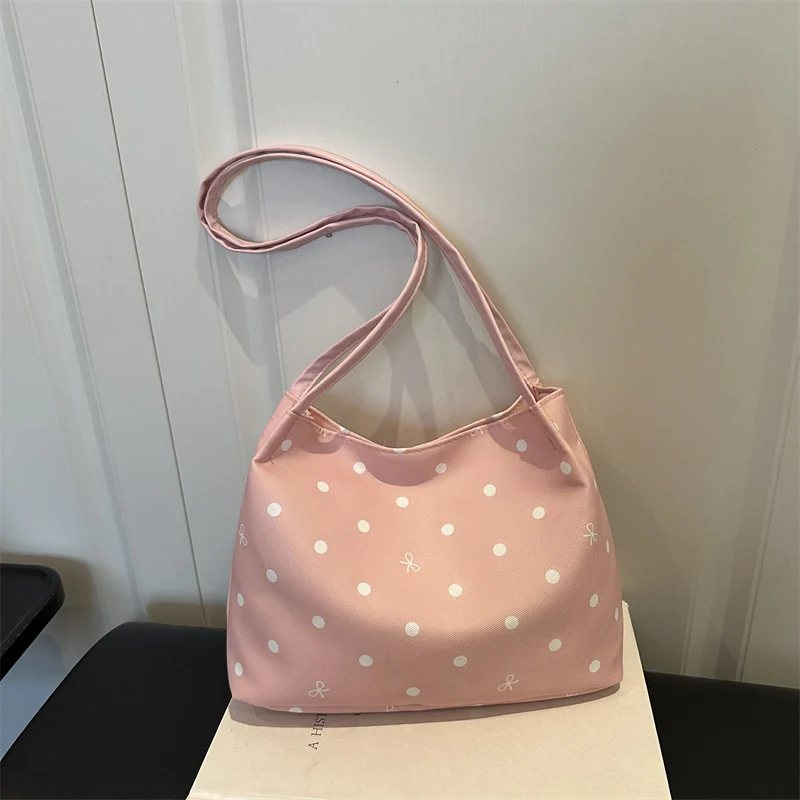 Punkte Muster Handtasche