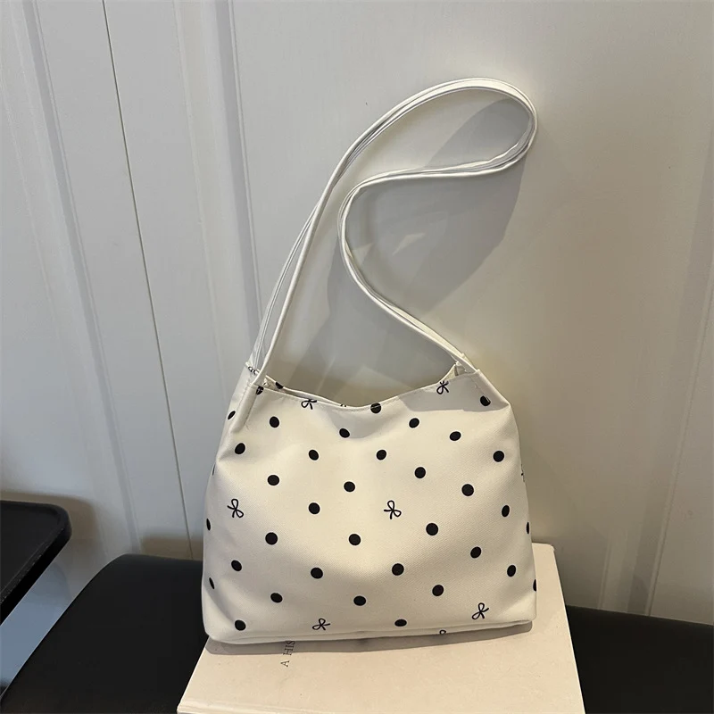 Punkte Muster Handtasche