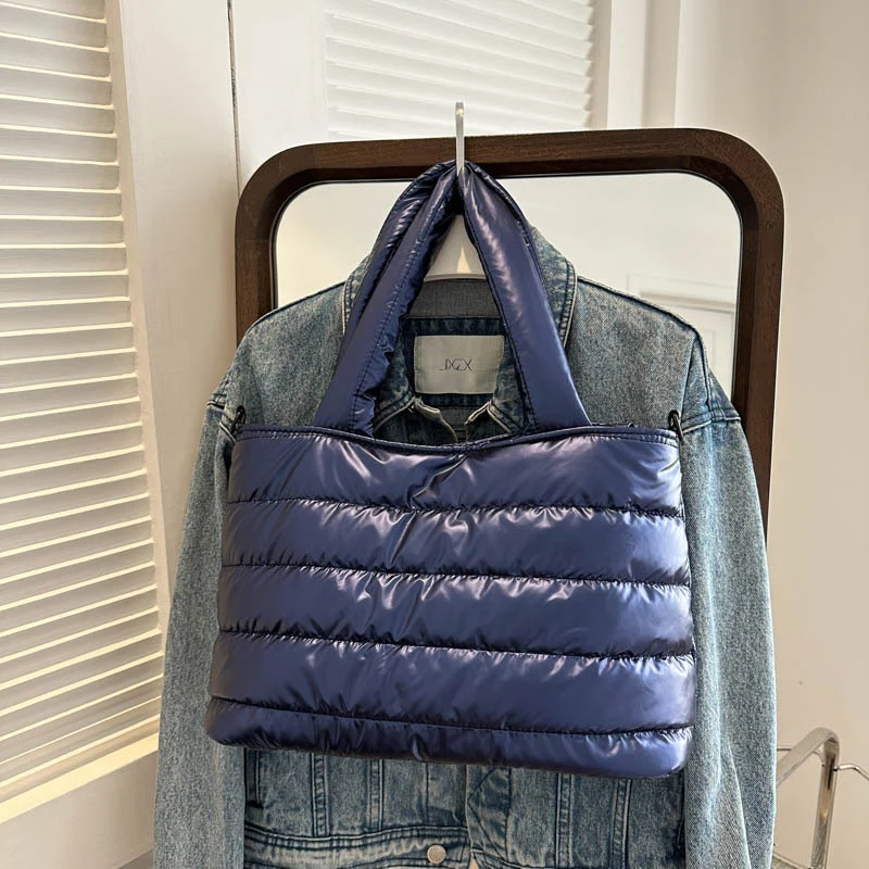 Gepolsterte Puffer-Handtasche