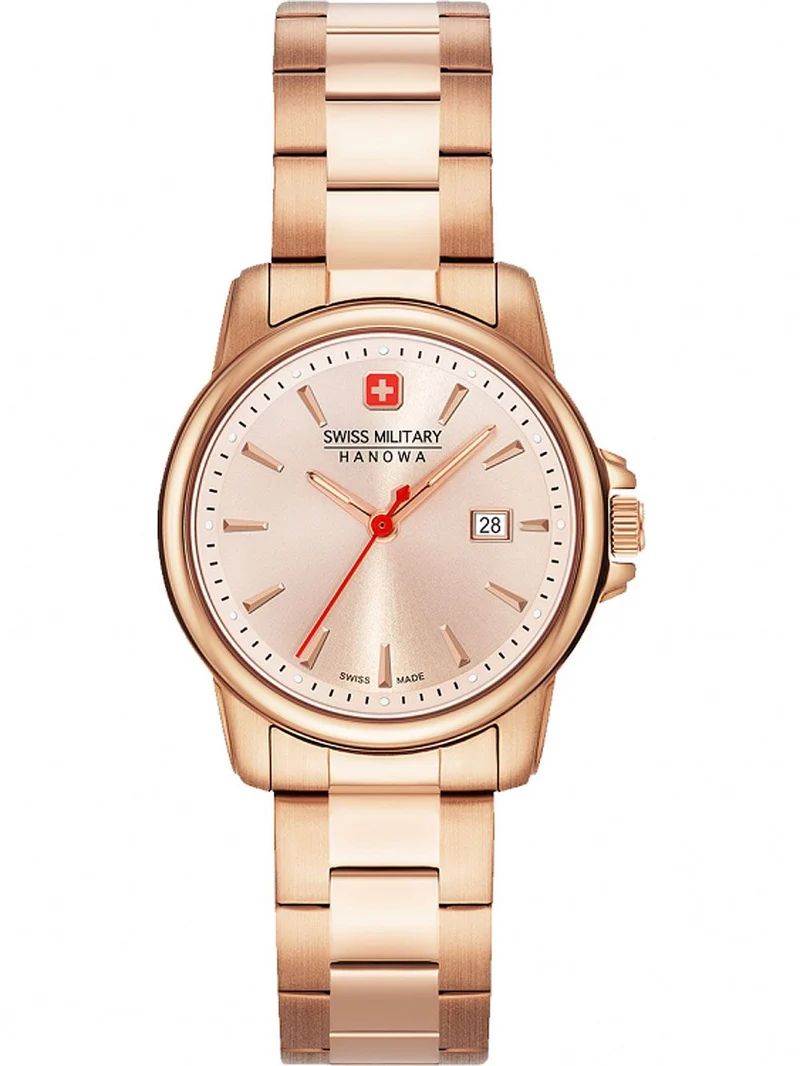 Swiss Military Hanowa Swiss Recruit Lady II 06-7230.7.09.010 Damen Armbanduhr Silber • Edelstahlgehäuse • 5 ATM Wasserdicht